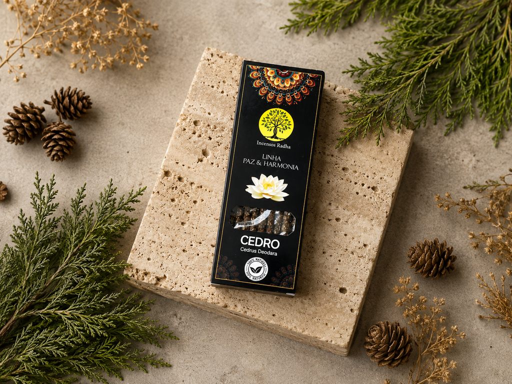 Incenso Cedro 100% natural
