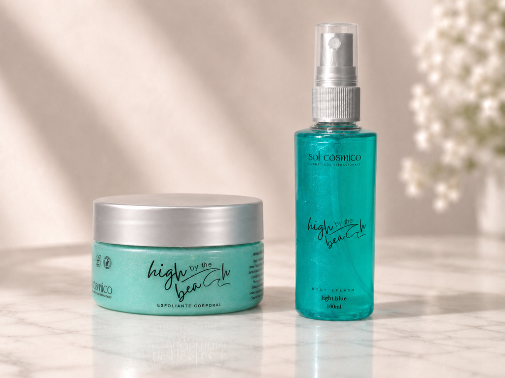 Kit High By The Beach - Esfoliante e Body Splash
