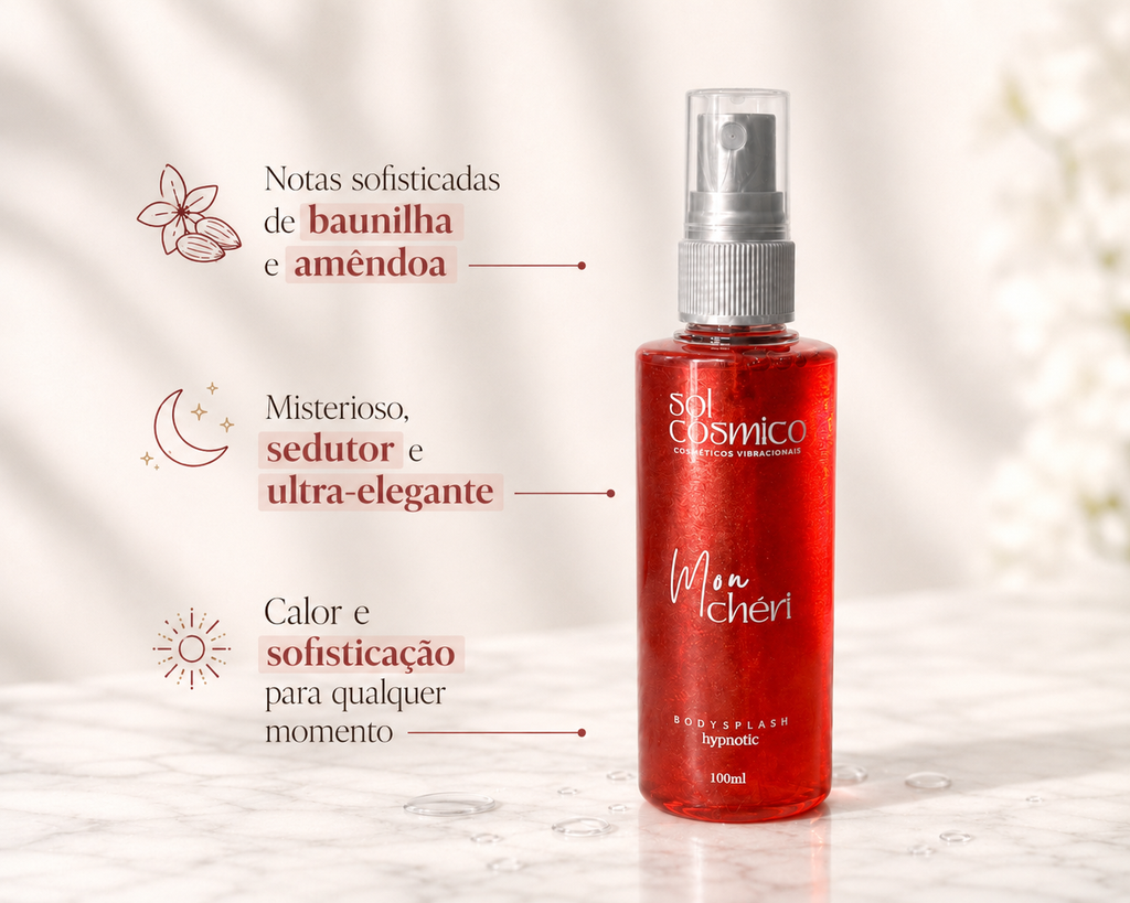Kit Mon Cheri - Esfoliante, Manteiga e Body Splash