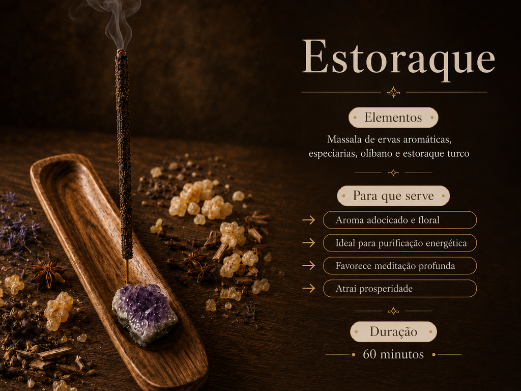 Incenso Estoraque 100% natural