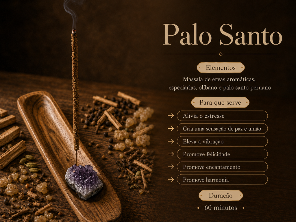 Incenso Palo Santo 100% natural