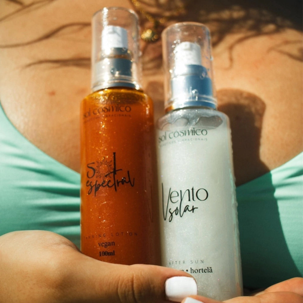 kit praia bronzeador e pos sol - 1